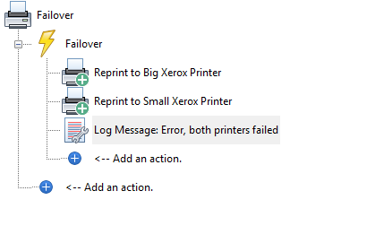 Printer Failover Example